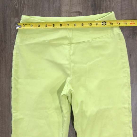 EURO ‘Queenie’ Pull-On Crop Pants w Stretch and Crystal Embellishments - Picture 7 of 8